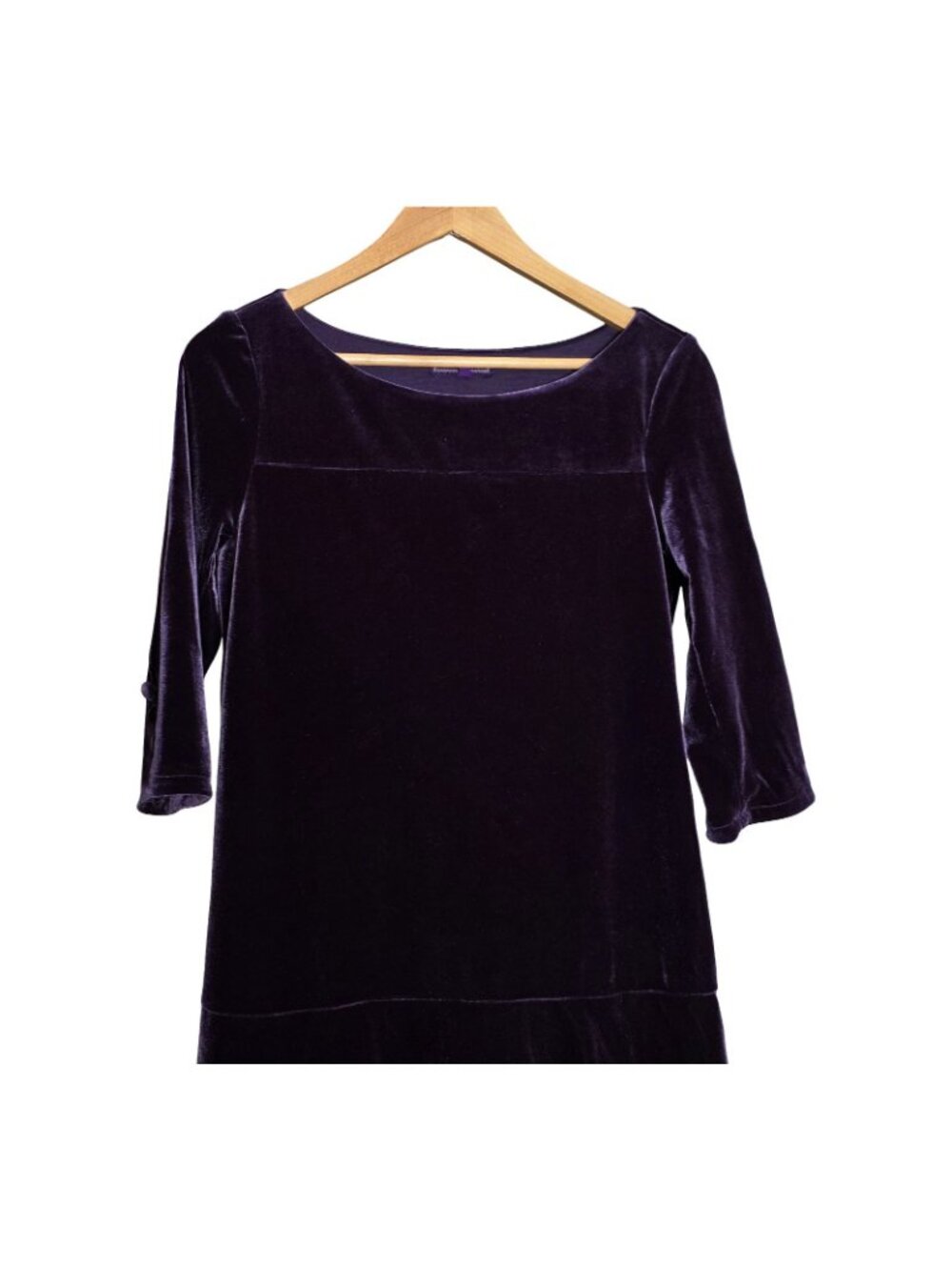 Women's - Vini Kawen Purple Velvet Dress, Size Large - Picture 3 of 8